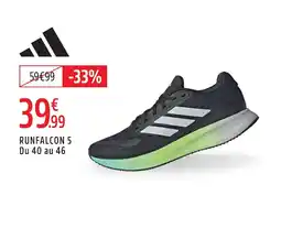 Intersport Adidas runfalcon 5 offre