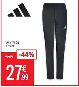 Intersport Adidas pantalon enfant offre