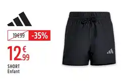 Intersport Adidas short enfant offre