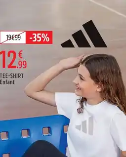 Intersport Adidas tee-shirt enfant offre