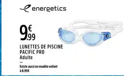 Intersport Energitecs lunettes de piscine pacific pro offre