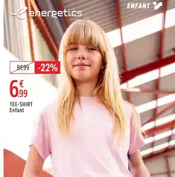 Intersport Energetics tee-shirt enfant offre