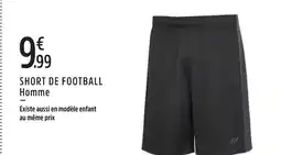 Intersport Short de football homme offre