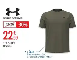 Intersport Under armour tee-shirt homme offre