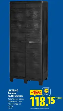Lidl Livarno armoire multifonction offre