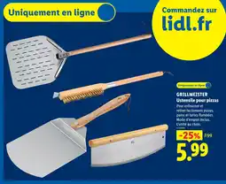 Lidl Grillmeister pelle à pizza perforée offre