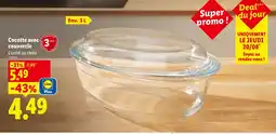Lidl Cocotte avec couvercle offre