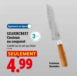 Lidl Silvercrest couteau ou couperet offre
