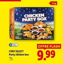 Lidl Chef select party chicken box offre