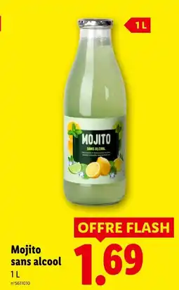 Lidl Mojito sans alcool offre