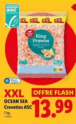 Lidl Ocean sea crevettes asc offre