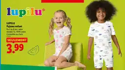 Lidl Lupilu pyjama enfant offre