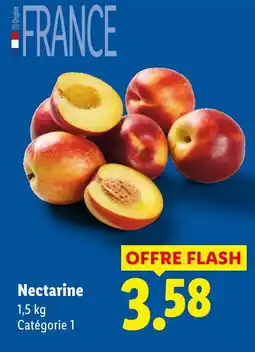 Lidl Nectarine offre