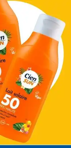 Lidl Cien sun lait solaire fps 50 offre
