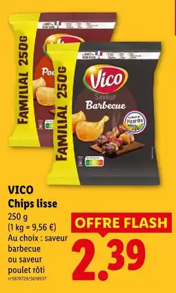 Lidl Vico chips lisse offre