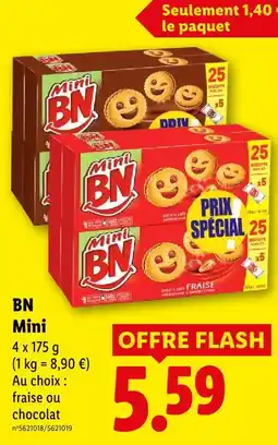 Lidl Bn mini offre