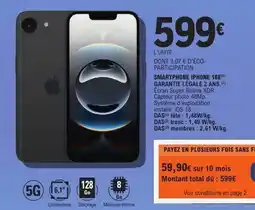 E.Leclerc Total - smartphone iphone 16e offre