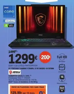 E.Leclerc Msi - ecotank et castillon offre
