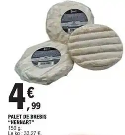 E.Leclerc Palet de brebis offre