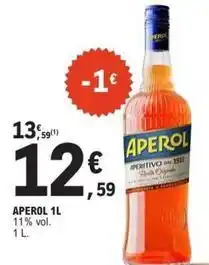 E.Leclerc Aperol - 11% vol offre