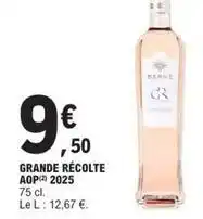 E.Leclerc Grande récolte aop offre