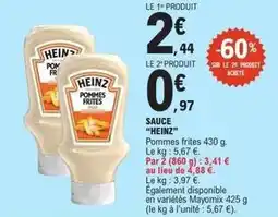 E.Leclerc Heinz - sauce offre