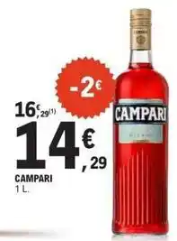E.Leclerc Campari - 1 l offre