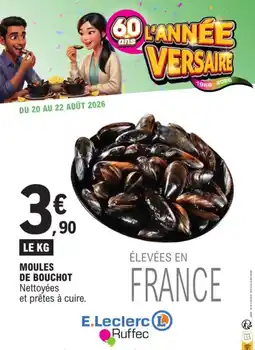 E.Leclerc E.leclerc - moules de bouchot offre