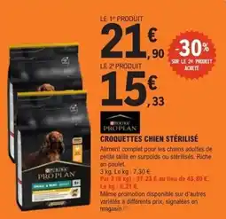 E.Leclerc Jardi Purina - croquettes chien stérilisé offre