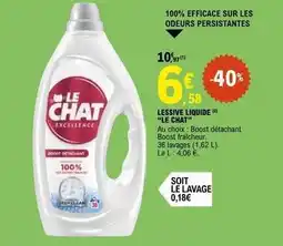 E.Leclerc La queue du chat - lessive liquide offre