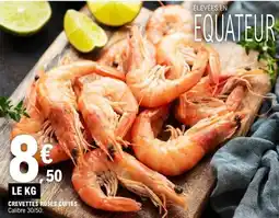 E.Leclerc Crevettes roses cuites offre