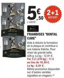 E.Leclerc Jardi Purina - friandises dental care offre