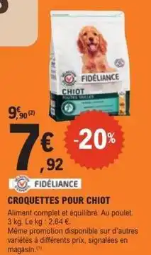 E.Leclerc Jardi Complet - croquettes pour chiot offre