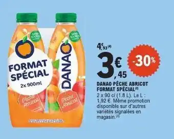 Danao - pêche abricot format spécial