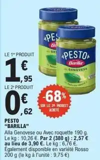 E.Leclerc Express Barilla - pesto offre