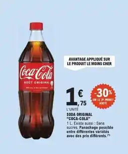 E.Leclerc Express Coca cola - soda original offre