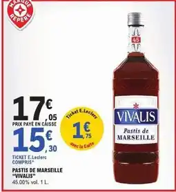 E.Leclerc Express Vivalis - pastís de marseille offre