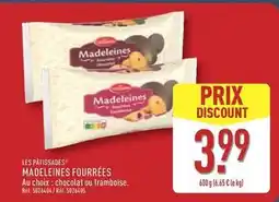 ALDI Madeleines fourrées offre