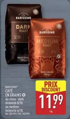 ALDI Barissimo - cafe en grains offre
