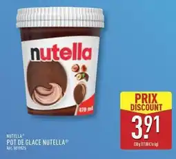 ALDI Nutella - pot de glace offre