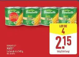 ALDI Bonduelle - mais offre