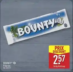 ALDI Bounty - 9 barres offre