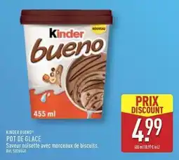 ALDI Kinder - pot de glace offre