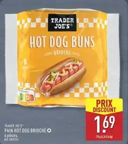 ALDI Trader joe's - pain hot dog brioche offre