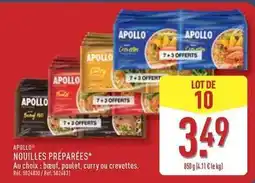 ALDI Apollo - nouilles preparees offre