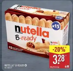 ALDI Nutella - b-ready offre