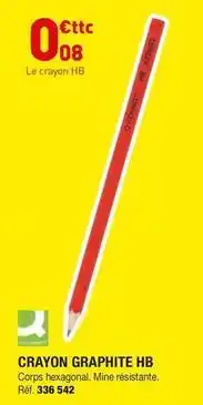 Hyperburo Crayon graphite hb offre