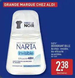 ALDI Narta - déodorant bille offre