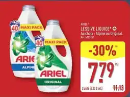 ALDI Ariel - lessive liquide offre