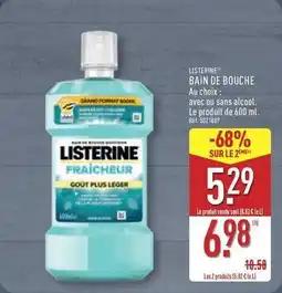 ALDI Listerine - bain de bouche offre